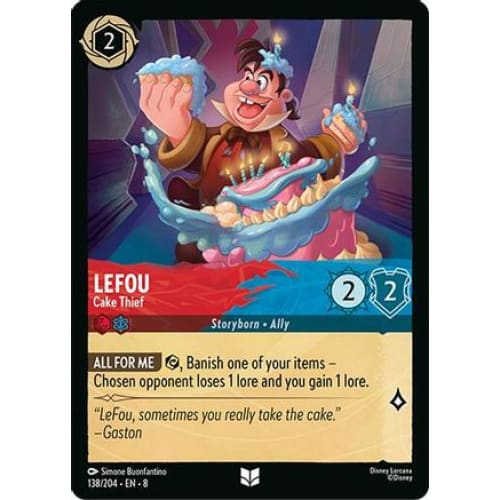 LeFou - Cake Thief (138/204) - Reign of Jafar - Single