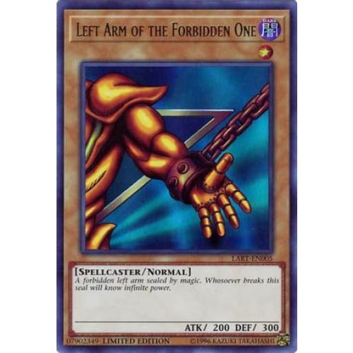 Left Arm of the Forbidden One (LART-EN005) Ultra Rare