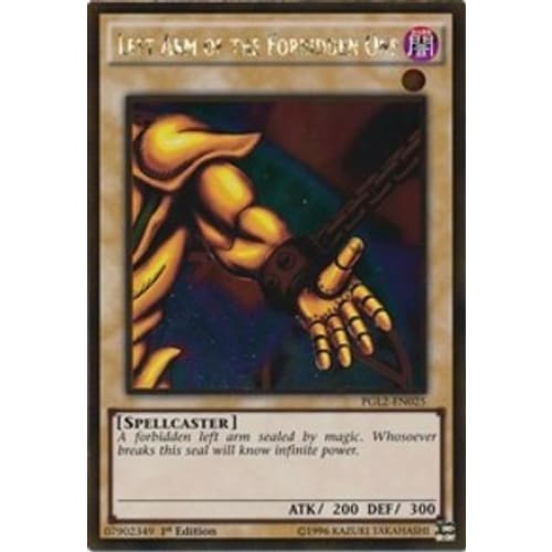 Left Arm of the Forbidden One (PGL2-EN025) Gold Rare 1st