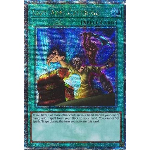 Left Arm Offering (Quarter Century Secret Rare)