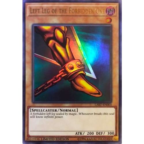Left Leg of the Forbidden One (LART-EN003) Ultra Rare