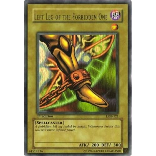 Left Leg of the Forbidden One (LOB-121) Ultra Rare