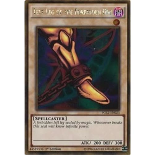 Left Leg of the Forbidden One (PGL2-EN023) Gold Rare 1st