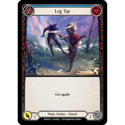 Leg Tap (Blue) (WELCOME TO RATHE) 1st Edition - Single
