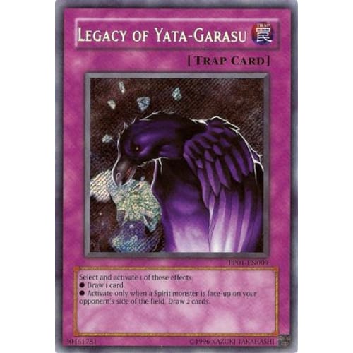 Legacy of Yata-Garasu (Secret Rare) (PP01-EN009) Secret