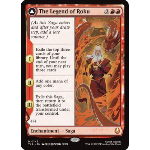 The Legend of Roku (TLA-145) - Single
