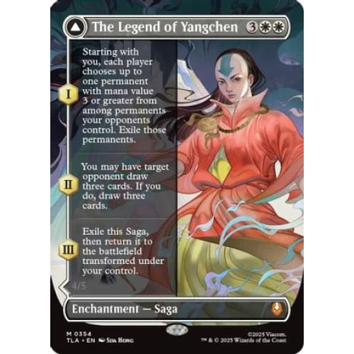 The Legend of Yangchen (Borderless) (TLA-354) - Single