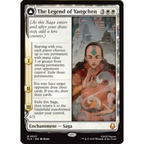 The Legend of Yangchen (TLA-027) - Single
