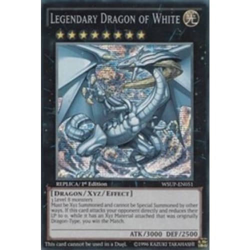 Legendary Dragon of White (WSUP-EN051) Prismatic Secret