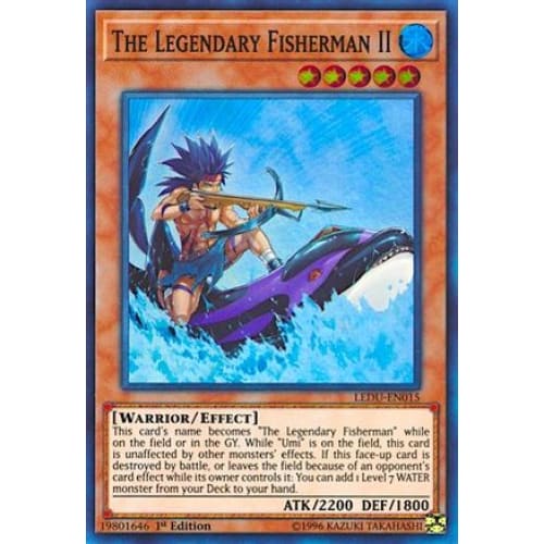 The Legendary Fisherman II (LEDU-EN015) Super Rare 1st