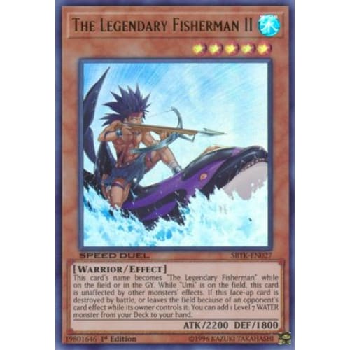 The Legendary Fisherman II (SBTK-EN027) Ultra Rare 1st