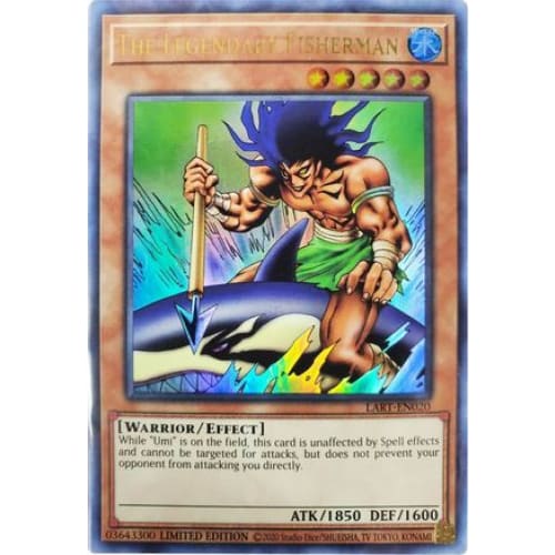 The Legendary Fisherman (LART-EN020) Ultra Rare Limited