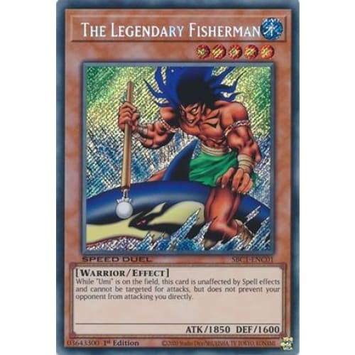 The Legendary Fisherman (Secret Rare) - SBC1-ENC01 Secret