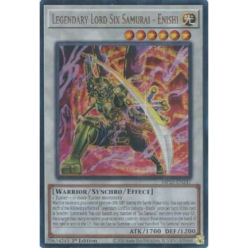 Legendary Lord Six Samurai - Enishi - MP25-EN247 Ultra Rare