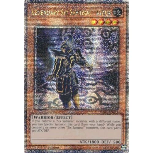 Legendary Six Samurai - Kizan (Quarter Century Secret Rare)