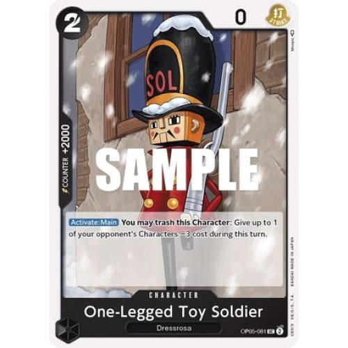 One-Legged Toy Soldier OP05-081 UC Awakening of the New Era