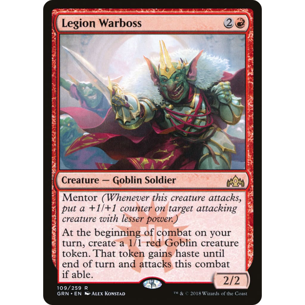 Legion Warboss (GRN-109) Foil - Single