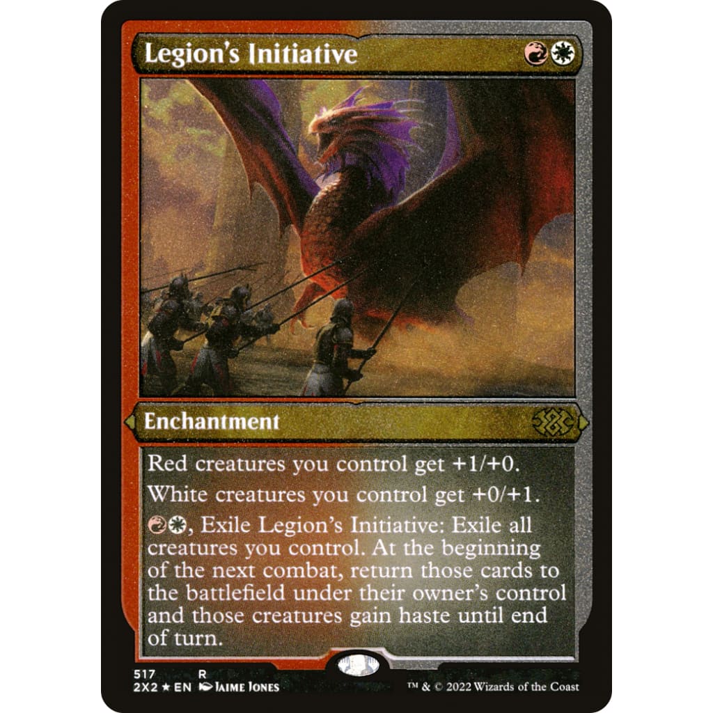 Legion’s Initiative (2X2-517) Etched Foil - Single