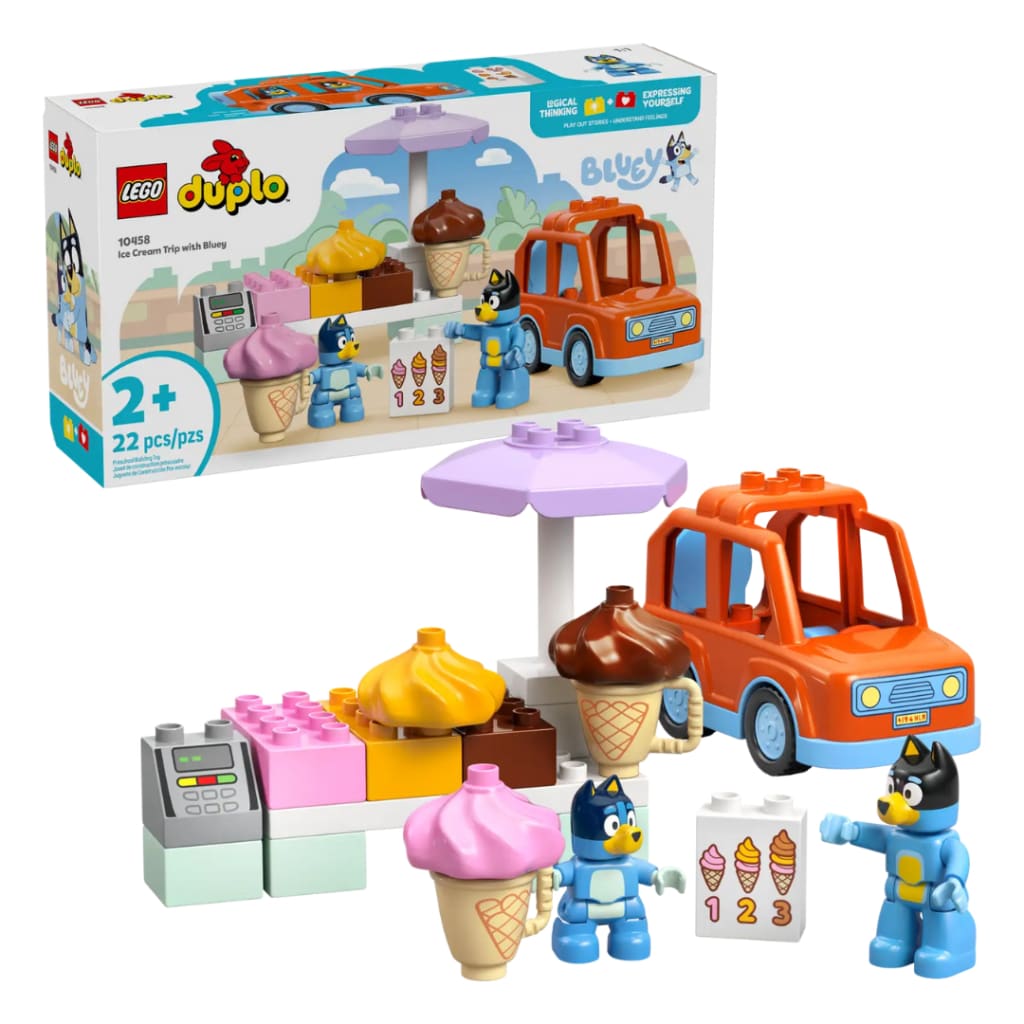 LEGO Ice Cream Trip with Bluey