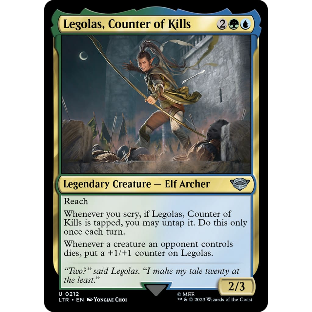 Legolas Counter of Kills (LTR-212) Foil - Single