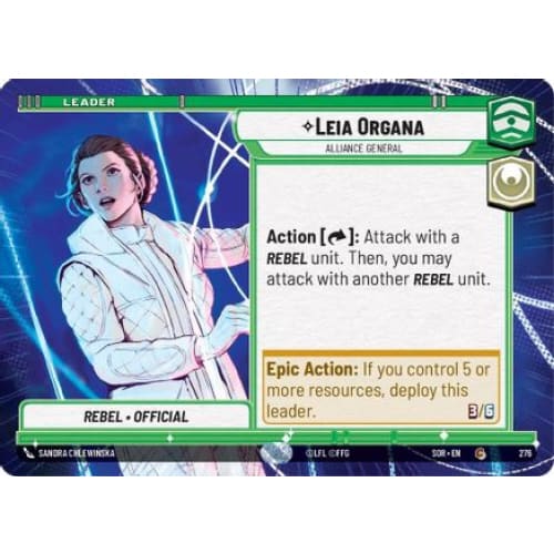 Leia Organa - Alliance General (Hyperspace) (276) - Spark