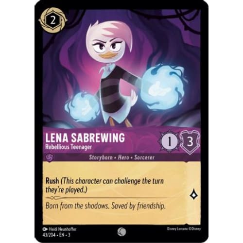 Lena Sabrewing - Rebellious Teenager (43/204) - Into