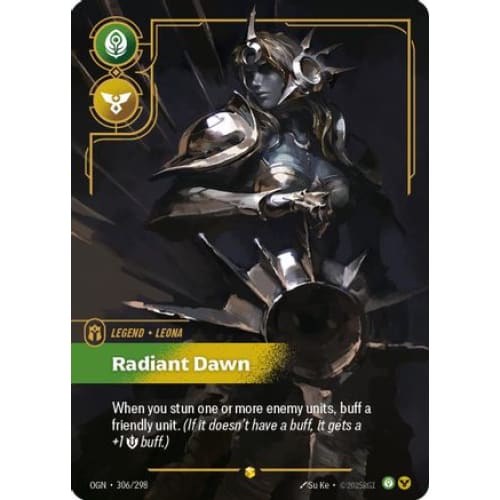 Leona - Radiant Dawn (Showcase) (306/298) - Origins Foil