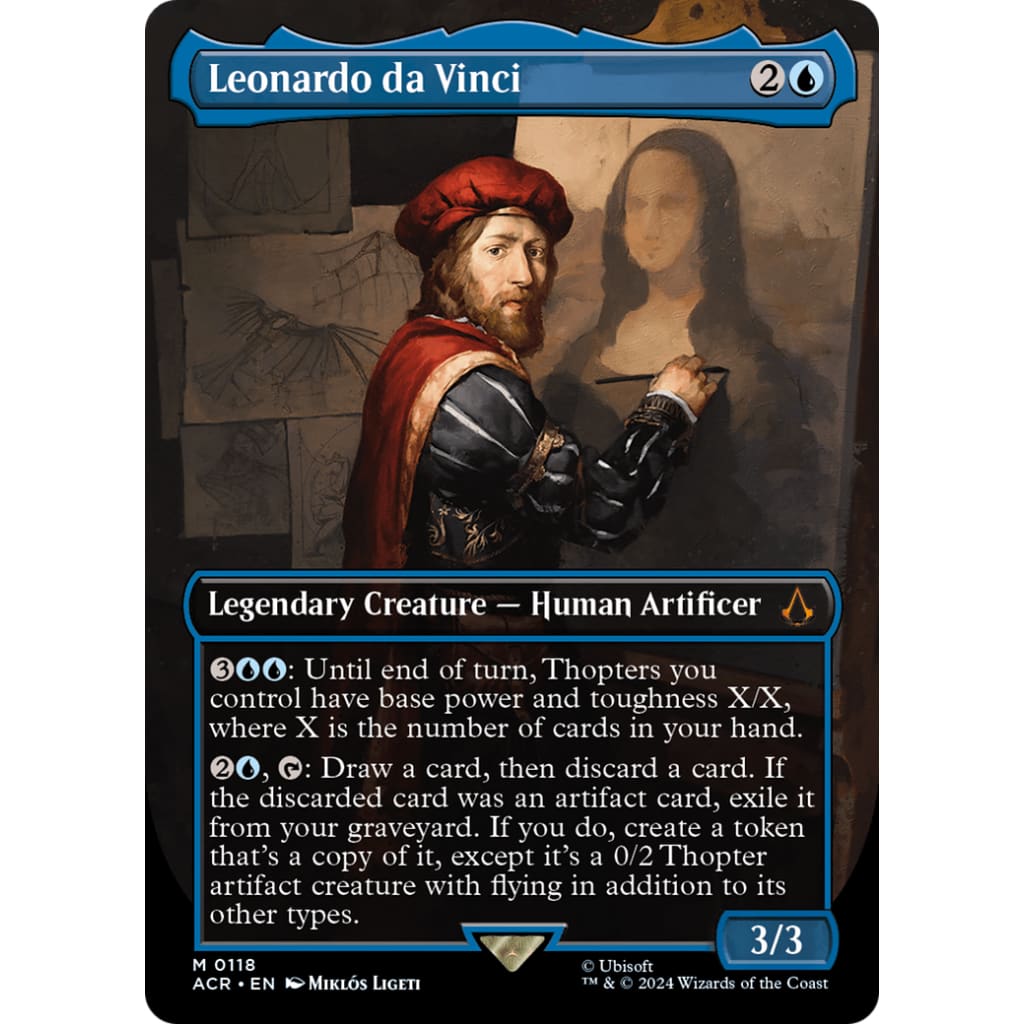 Leonardo da Vinci (ACR-118) (Borderless) - Single
