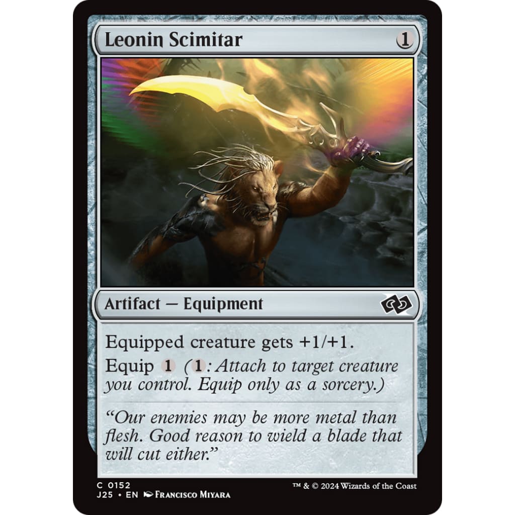 Leonin Scimitar (J25-152) - Single