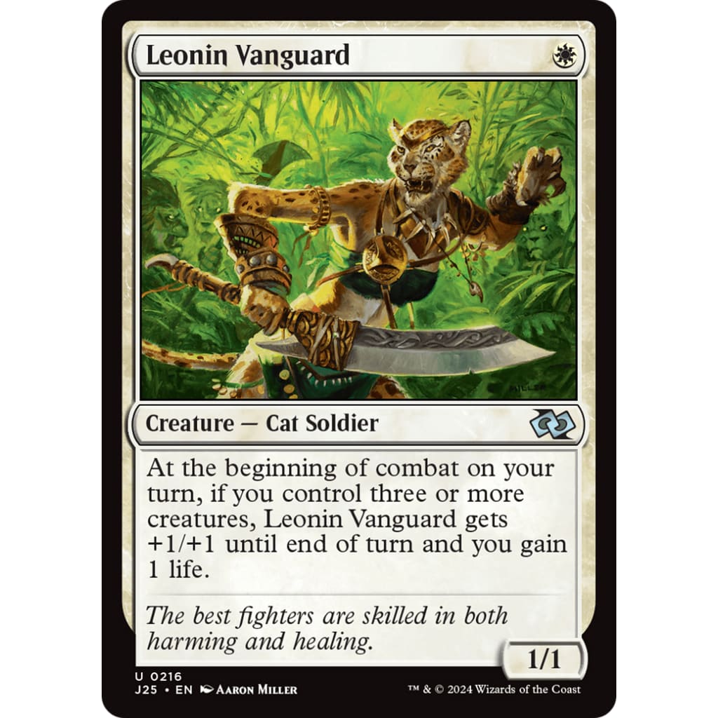 Leonin Vanguard (J25-216) - Single