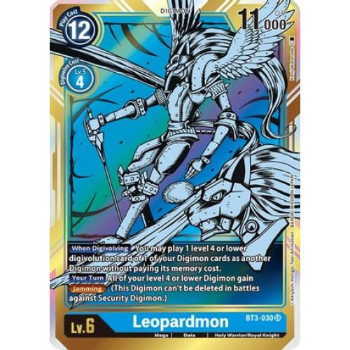 Leopardmon (Alternate Art) (BT3-030 SR) Super Rare Foil
