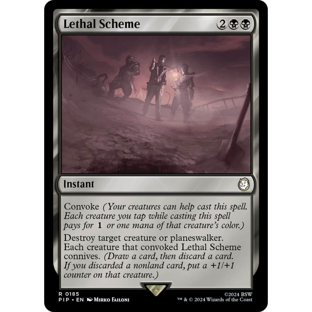 Lethal Scheme (PIP-185) Foil - Single