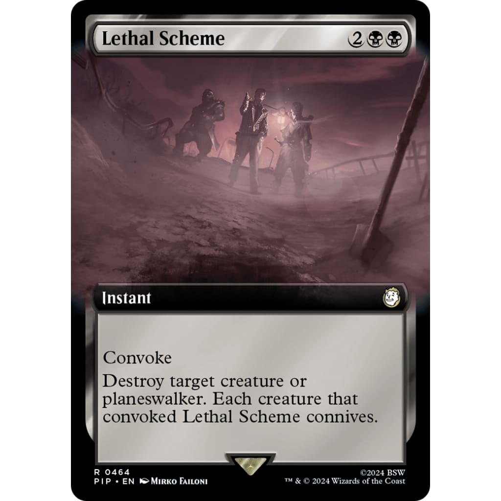 Lethal Scheme (PIP-464): (Extended Art) - Single