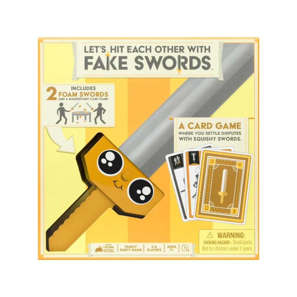 Let’s Hit Each Other With Fake Swords