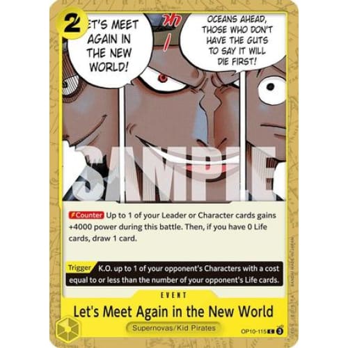 Let’s Meet Again in the New World OP10-115 C Royal Blood