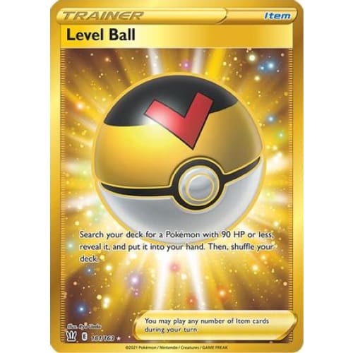 Level Ball (181/163) Secret Rare Holofoil - Single