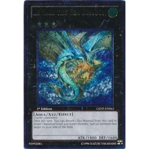 Leviair the Sea Dragon (UTR) (GENF-EN043) Ultimate Rare 1st