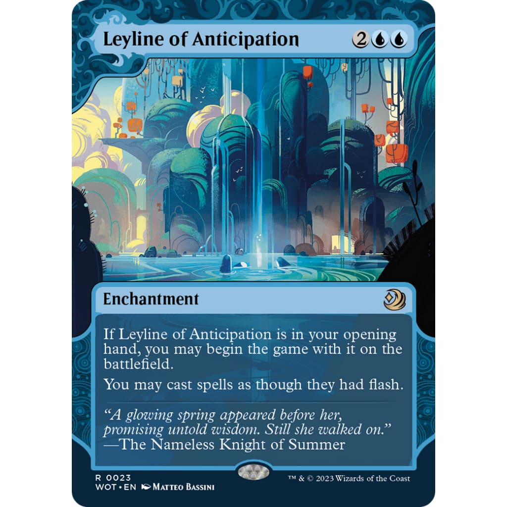 Leyline of Anticipation (WOT-023): (Showcase) (Borderless)