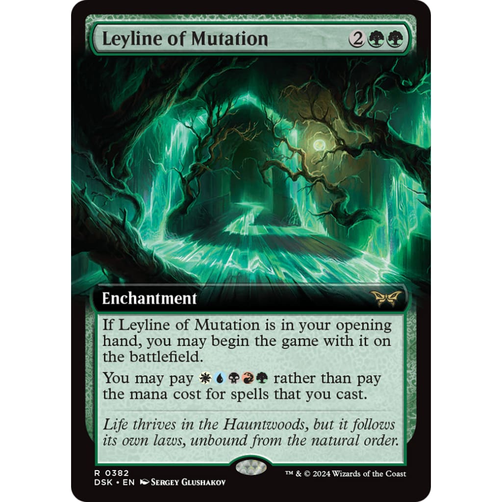 Leyline of Mutation (DSK-382): (Extended Art) Foil - Single