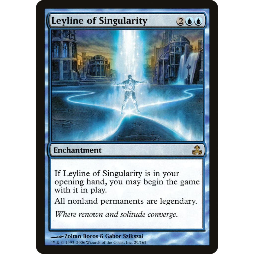 Leyline of Singularity (GPT-029) Foil - Single