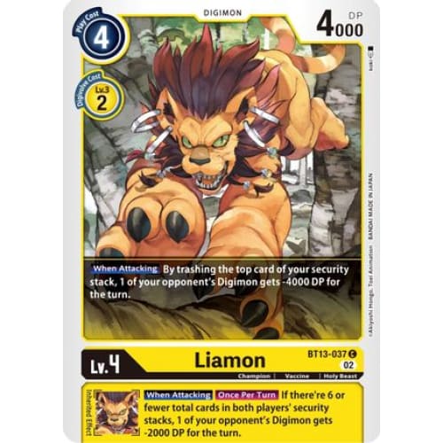 Liamon - BT13-037 - Common - Single