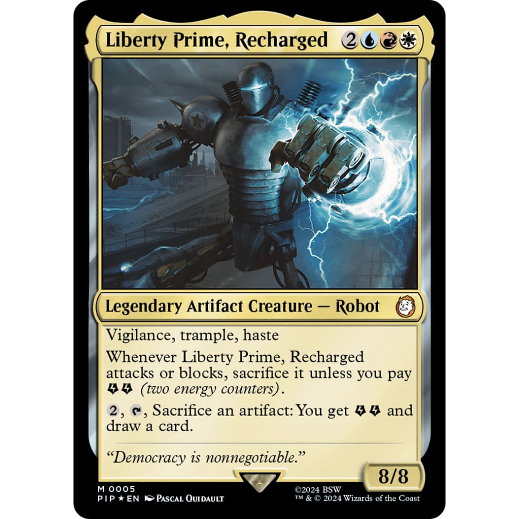 Liberty Prime Recharged (PIP-005) Foil - Single