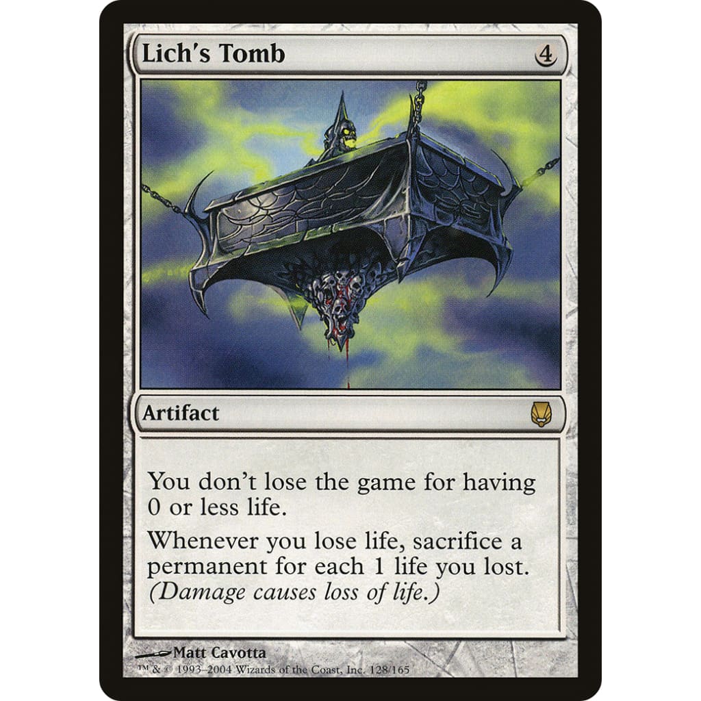 Lich’s Tomb (DST-128) Foil - Single