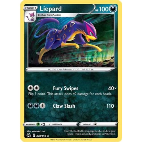 Liepard (078) Rare Classic - Single