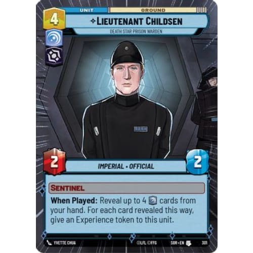 Lieutenant Childsen - Death Star Prison Warden (Hyperspace)