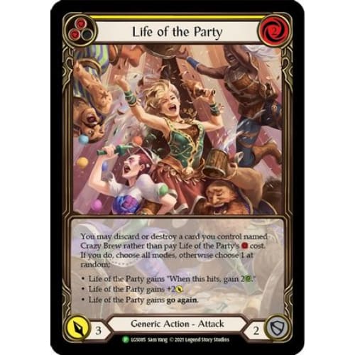 Life of the Party (Yellow) (FLESH AND BLOOD: PROMO CARDS)