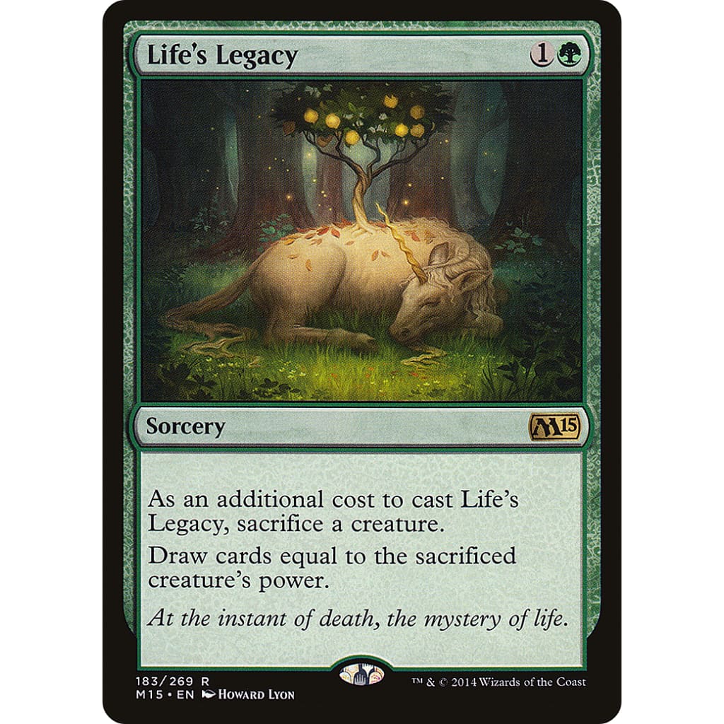Life’s Legacy (M15-183) Foil - Single