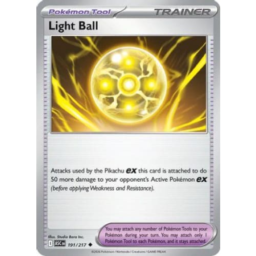 Light Ball (191) Uncommon Reverse Holofoil - Single