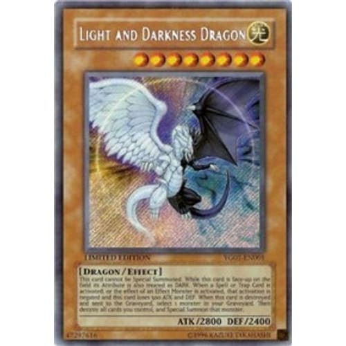 Light and Darkness Dragon (YG01-EN001) Secret Rare Limited
