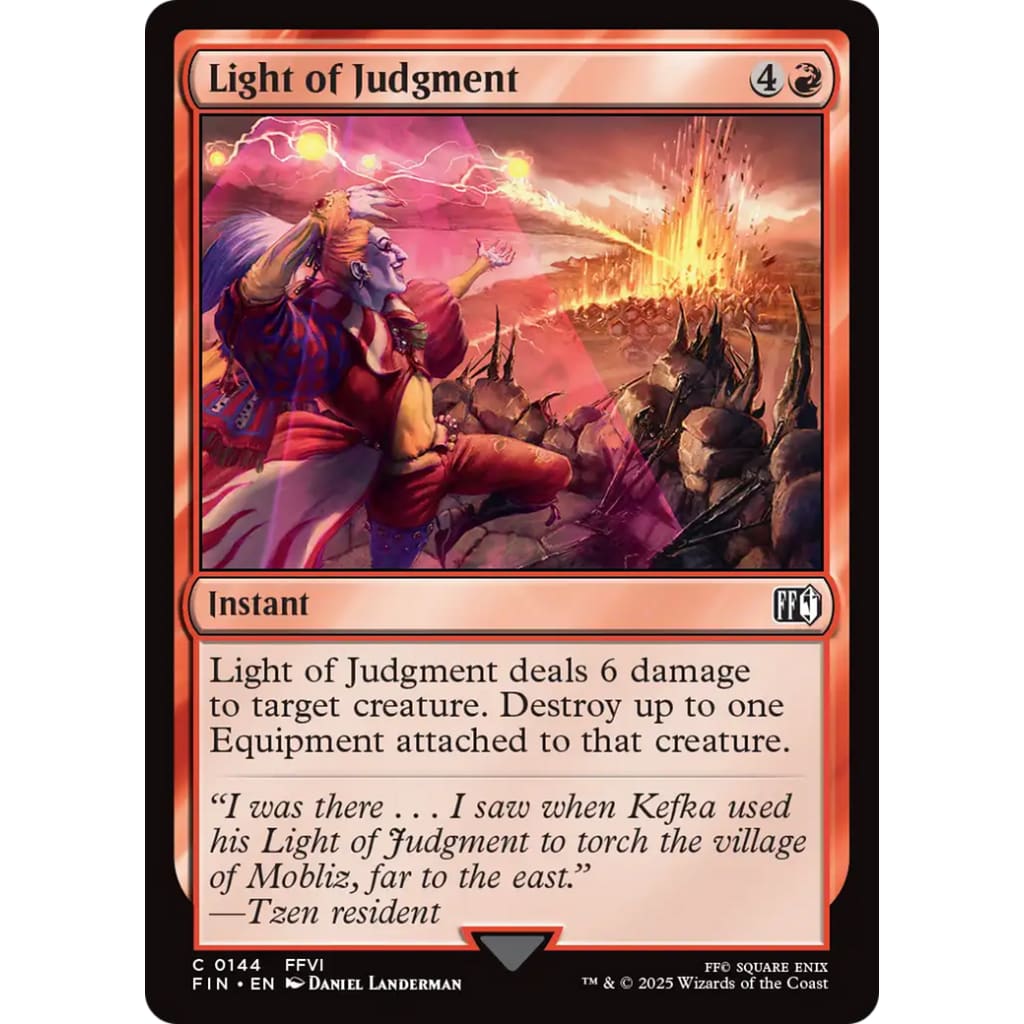 Light of Judgment (FIN-144) - Single